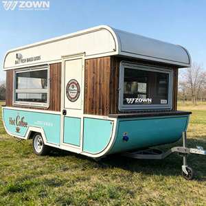 Premium Electric Food <b>Trailer</b> Portable Mobile Catering Truck Complete Facility for Outdoor Party Fair Fast Food Sales - Product Image 1