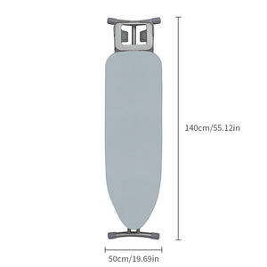 Coton enduit argenté personnalisé 140*50cm 2 couches couverture facile à installer de planche à repasser - Product Image 5