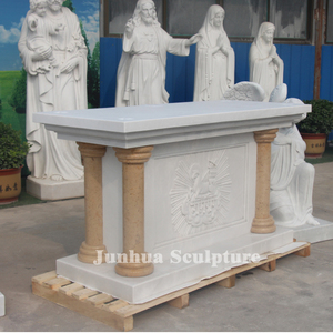 Mesa de Altar Antigua de Mármol Tallado Católico para Diseño de <span class=keywords><strong>Iglesia</strong></span> Cristiana - Product Image 6
