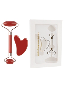 <span class=keywords><strong>Rodillo</strong></span> Facial y Piedra Gua Sha de <span class=keywords><strong>Cuarzo</strong></span> <span class=keywords><strong>Rosa</strong></span> Natural - Herramienta de Masaje Facial y Corporal Blanqueadora y Antienvejecimiento - Product Image 5