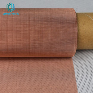 CHAOCHUANG Tissu en maille de <span class=keywords><strong>cuivre</strong></span> ultra fin 100 % pur pour blindage EMF RFID de cage de Faraday - Product Image 1