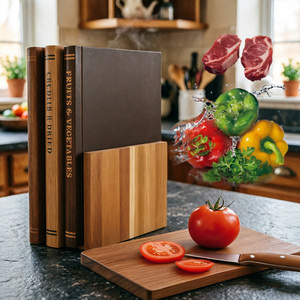 Planche à découper en bois d'<span class=keywords><strong>acacia</strong></span>, planches à découper en bois pour la cuisine avec poignée, planche à découper en bois naturel pour la préparation des aliments - Product Image 2