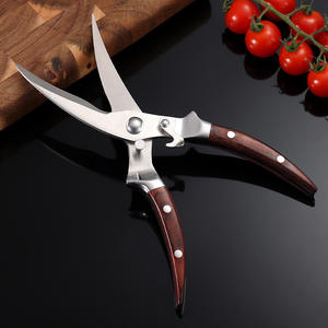 กระดูกไก่กรรไกรสแตนเลสใบมีดสัตว์ปีกกรรไกรฤดูใบไม้ผลิหนักโหลดยูทิลิตี้กรรไกรบ้านร้านอาหาร - Product Image 6