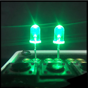 <span class=keywords><strong>LED</strong></span> Diodo Trasparente a Testa Rotonda Ultra Luminoso Verde 520-530nm 24000-26000mcd 30gradi 3mm 200mW 3.0-3.2V - Product Image 5