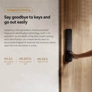 CN Mi Smart Door Lock 2 กลอนประตูอัจฉริยะแบบอัตโนมัติ พร้อมกล้องวงจรปิด WiFi สแกนลายนิ้วมือ ระบบดิจิตอล  สำหรับบ้านอัจฉริยะ Mi Home Security Lock - Product Image 2