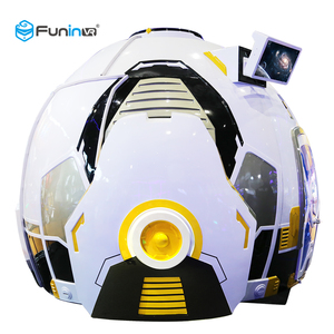 2020 ZHUOYUAN Funin VR mutiplayers 9D Réalité Virtuelle 4 places divertissement VR machine Mini Dôme Cinéma De Chine - Product Image 5