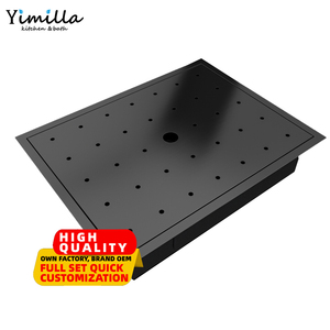 حوض مطبخ من الفولاذ المقاوم للصدأ مصنوع يدويًا بحوض واحد مع رف لتجفيف الأطباق للتركيب تحت سطح العمل - Product Image 6