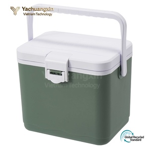 Modern Plastic Outdoor Picnic <b>Camping</b> 4.5L Car Portable Hot and Cold Dual-Use Handheld Shoulder Strap Ice <b>Storage</b> Cooler <b>Box</b> - Product Image 2
