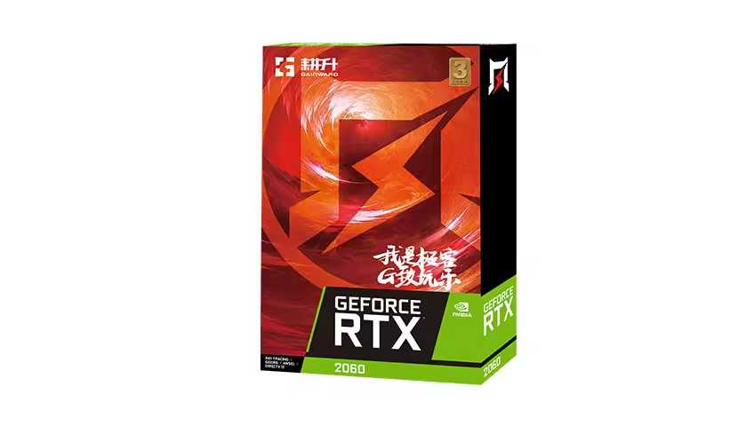 【中古】GAINWARD GeForce RTX2060 12GB 玄人志向、GALAKURO GAMINGモデルのGeForce RTX 2060 に12GB