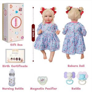 Babeside all'ingrosso 20 pollici proprio Design vinile realistico bambola rinata bambino neonato bambole rinate in Silicone di alta qualità - Product Image 6