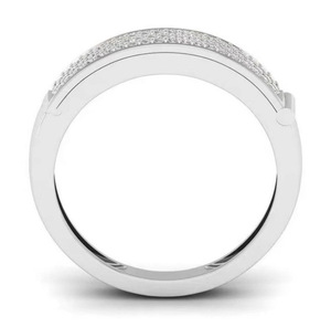 Anello di Cristallo Personalizzato con Messaggio Nascosto Ti Amo, Anello di Promessa alla Moda - Product Image 6