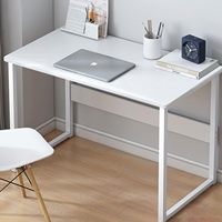 Haute qualité Design moderne bureau d'ordinateur réglable bureau ordinateur portable Table étagère en bois bureau à domicile jeu en bois/métal matériel