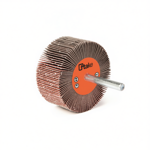 Ttake Corundum Abrasive Cloth Flap <b>Wheel</b> 25x3 Mm With 6 Mm Shank For <b>Grinding</b> And Polishing - Product Image 2