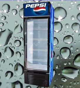 Réfrigérateur commercial <span class=keywords><strong>Frigidaire</strong></span> à double porte, congélateur Pepsi, réfrigérateur à deux portes, refroidisseur à air - Product Image 2