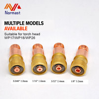 Pièces de rechange pour soudage TIG en cuivre, Corps de lentille de gaz 13N 10N, Torches à arc argon gamme complète 17GL116, Prise en charge ODM/OEM personnalisée, Fabriqué en Chine