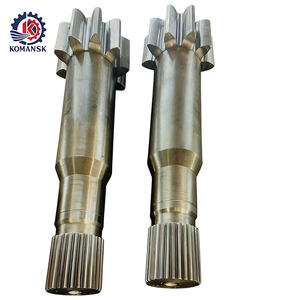 ड्रेगलाइन खुदाई भागों लंबे बड़े व्यास गियर शाफ्ट ड्राइव बड़े गियर शाफ्ट कारखाना संचालित - Product Image 1