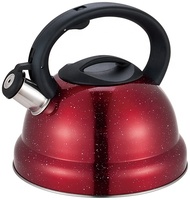 Bouilloire à thé sifflante personnalisée en acier inoxydable 2.5L-3L pour cuisinière à induction Design classique pour usage domestique