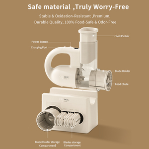 Coupe-légumes électrique compact <span class=keywords><strong>pour</strong></span> restaurant, hachoir à poireaux, oignons verts, <span class=keywords><strong>asperges</strong></span>, laitues, gingembre - Product Image 5
