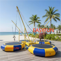 EASYFUN Trampoline gonflable 4-en-1 personnalisé en usine pour la vente et la location