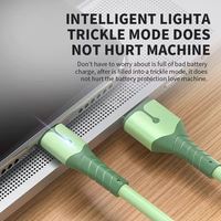 Cable de Carga Inalámbrico 3 en 1 de Silicona Líquida, Carga Rápida, Sincronización de Datos, 100W, Alta Velocidad, Durable, para Múltiples Dispositivos Móviles