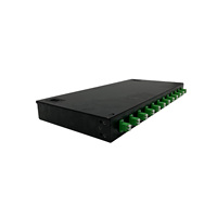 Boîtier de terminaison fibre optique LC monomode duplex 12/24 ports, montable en rack, boîte de distribution fibre optique, boîte de fusion de fibres