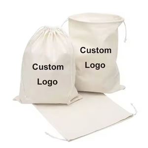 Wholesale Customized Cotton <b>Dust</b> Cover <b>Bag</b> Reusable <b>Dust</b> Pouch with Logo Printed for Shoes Handbags - Product Image 2