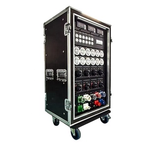 SX <span class=keywords><strong>66</strong></span> voies 400A Camlock in and Out équipement de distribution d'énergie triphasé boîte de distributeurs d'alimentation Socapex Out - Product Image 3