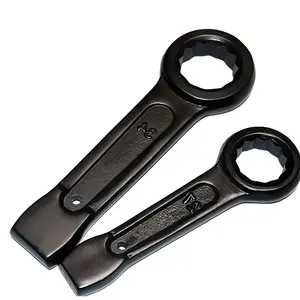 OEM Factory Drop-forged hammer Impact Box Single Open End Ring Slogging Wrench Spanner