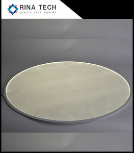 Panneau de guidage lumineux LED rond en acrylique PMMA transparent personnalisé par Rina Tech avec pointage laser pour voyant de sécurité - Product Image 5