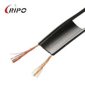 Cable Coaxial Plano Paralelo Ripo LINE-450 de 450 Hilos, 2.2cm de Ancho, Conductor Sólido CCA, Longitud Personalizada, Cable RF para Comunicación - Product Image 3