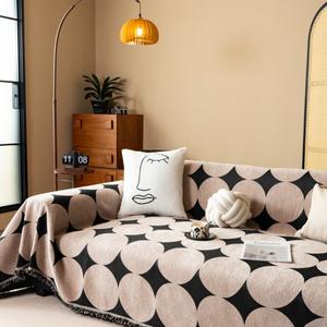 Funda de sofá de chenilla elástica, ajustable, modular, de 180x130 a 180x480, antideslizante, para todas las estaciones, protector contra el polvo. - Product Image 5