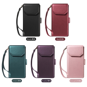 <span class=keywords><strong>Funda</strong></span> con tapa de PU multifunción, tarjetero, bolsa para teléfono para <span class=keywords><strong>iPhone</strong></span> 12/12 Pro/13/14/15 Promax/16 - Product Image 1