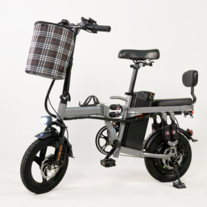 Folding Bike 14-inch 500W 48V Lithium Battery Folding Bike Factory Cheap - Product Image 1