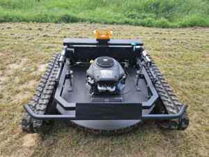 Điện phong phú nông nghiệp và lâm nghiệp thiết bị Zero lần lượt flail Crawler Xăng điều khiển từ xa máy cắt cỏ Robot - Product Image 4