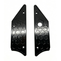 Pièces de moto usinées sur commande par CNC, panneaux latéraux en aluminium billette 6061-T6 anodisé pour Talaria X3