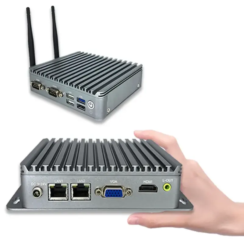 Celeron J1900 Поддержка бортовой 4G оперативной памяти 512G SSD модуль SIM-карты промышленный с 4 портами USB встроенный мини-ПК