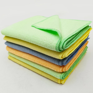 Microfiber Cleaning <b>Cloths</b> Rectangle Super <b>Absorbent</b> Kitchen Household Car Cleaning Towels 300pcs Carton - Product Image 1