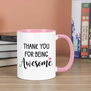 แก้วกาแฟเซรามิกพอร์ซเลนร่วมสมัย พิมพ์ลายข้อพระคัมภีร์สร้างแรงบันดาลใจตามสั่ง ปราศจากสาร BPA เก็บความร้อนได้ดี - Product Image 6