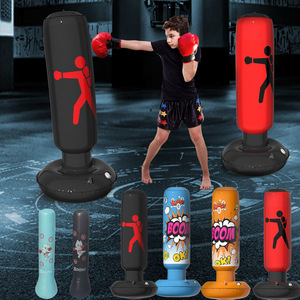 Colonne de boxe gonflable en PVC remplie d'eau pour <span class=keywords><strong>l</strong></span>'entraînement en plein air des enfants, pour la gestion de <span class=keywords><strong>l</strong></span>'agressivité et la cible de frappe, équipement d'entraînement de boxe et de Sanda - Product Image 1