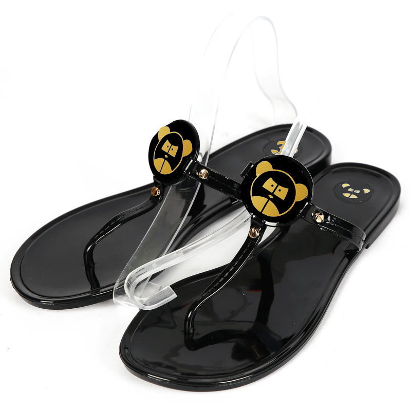 Хит продаж, летняя обувь 2021, модные женские пляжные шлепанцы-желе, женская летняя обувь, обувь из ПВХ