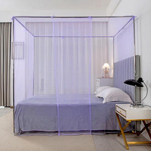 มุ้งกันยุง<span class=keywords><strong>แบบ</strong></span><span class=keywords><strong>หนา</strong></span>แบบเก่าประตูเตียงคู่สำหรับบ้าน - Product Image 5