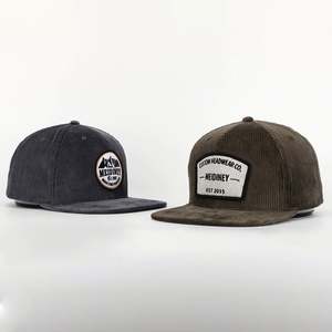 Casquette Snapback Unisexe Personnalisée 6 Panneaux en Velours Côtelé avec Logo Brodé de Haute Qualité, Visière Plate, Style Hip Hop – Grande Vente - Product Image 2