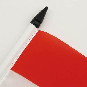 Bandiera da Tavolo dell'Austria in Poliestere con Base in Plastica ABS e Asta, Decorazione da Scrivania per Ufficio - Product Image 3