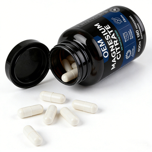 <span class=keywords><strong>Citrato</strong></span> <span class=keywords><strong>de</strong></span> <span class=keywords><strong>Magnesio</strong></span> 400mg 180 Cápsulas Vegetales Veganas Sin Gluten Sin OMG Suplemento Alimenticio - Product Image 2