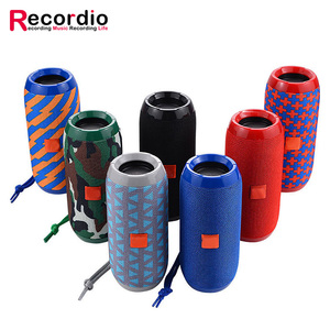 GAS-166 Ama <span class=keywords><strong>Top</strong></span> Sold TG117 Altavoz inalámbrico de tela portátil de alta calidad impermeable al aire libre BT USB Mini altavoz de graves - Product Image 1