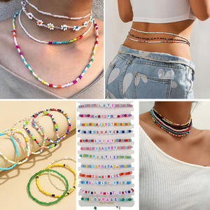 Venta caliente cuentas de vidrio de 2mm cuentas dispersas personalizadas joyería Diy ornamento accesorios cuentas de arroz traje - Product Image 3