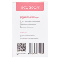ECO BOOM-bragas ecológicas biodegradables, compresas higiénicas femeninas de algodón orgánico