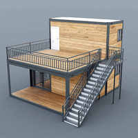 Maison en conteneur en Chine maison en conteneur de 20 pieds maison en conteneur modulaire avec couleur personnalisée