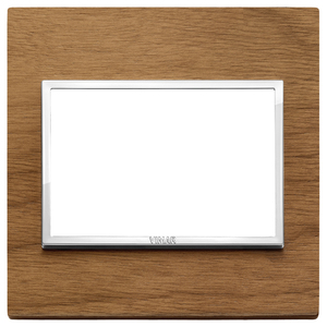 Vimar Wall <b>Switch</b> <b>Plate</b> Italian Walnut 13.1x11.6cm - Product Image 1