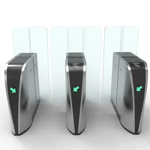 Cao cấp nhận dạng khuôn mặt truy cập có thể thu vào trong nhà xe lăn <span class=keywords><strong>Swing</strong></span> rào cản chống tailgating động cơ không chổi than tự động <span class=keywords><strong>turnstile</strong></span> - Product Image 3